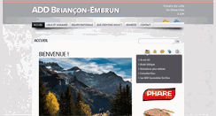 Desktop Screenshot of add-briancon.fr
